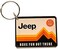 Jeep Have Fun Out There Logo Acrylic Keychain.