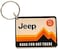 Jeep Have Fun Out There Logo Acrylic Keychain.
