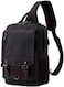 Leaper Retro Messenger Bag Canvas Shoulder Backpack Travel Rucksack Sling Bag.