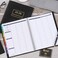 Artfan 2022 Weekly Appointment BookPlanner - 2022 Daily Hourly Planner, Jan 2022- Dec 2022, 6. 3" x8. 4", 30-Minute Interval, Hardcover - Black.