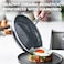 GreenPan Swift Healthy Ceramic Nonstick, 8" Frying Pan Skillet, Stainless Steel Handle, PFAS-Free, Dishwasher Safe, Oven Safe, Black.