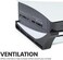 Glistco Skates - Horizontal Stand compatible with PS5 - Disc Edition.