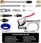 SARDVISA 13 Pcs 2-Way Connection Air Nozzle Blow Gun Set, Air Nozzle Kit with 1/4 in Standard Quick Fitting and 8 Air Nozzles, Air Compressor Accessories for Air Inflation and Dedusting.