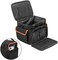 Trunab Carrying Case Compatible with ECOFLOW River/River Pro, Storage Bag with Waterproof Bottom and Front Pockets for Charging Cable and Accessories.