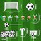 BANBALLON 14 PCS Soccer Cake Topper Decorations - 5. 8cm Ball Model Player Cake Decorations for Soccer Theme Party, Football Theme Party, Men Boy Birthday Party, Sport Party.
