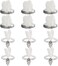 Tongcloud 12pcs 1920s Flapper Headband, Costume Flapper Headpiece for Women, Feather Headband for Gatsby Theme Party.