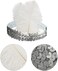Tongcloud 12pcs 1920s Flapper Headband, Costume Flapper Headpiece for Women, Feather Headband for Gatsby Theme Party.