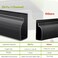 ZhiYo Cable Management Under Desk (31. 5in J Channel 2x15. 7inSelf Adhesive Cable Raceways Cable Channel, Easy to Install Cord Cover Cable Hider Desk Cord Organizer Electrical Cord Management Black.