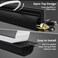ZhiYo Cable Management Under Desk (31. 5in J Channel 2x15. 7inSelf Adhesive Cable Raceways Cable Channel, Easy to Install Cord Cover Cable Hider Desk Cord Organizer Electrical Cord Management Black.