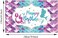 Tevxj Mermaid Birthday Party Decorations Under The Sea Birthday Party for Girl Princess Large Mermaid Themed Birthday backgroud Backdrop for Indoor Outdoor Car Party Decorations Supplies.