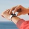 Getino Compatible with Fitbit Versa 3/4 Bands Fitbit Sense 1/2 Bands Women Men, Durable Flexible Silicone Thin Replacement Wristbands Accessories, Slim Band for Versa 3/4 and Sense 1/2, Large Small.