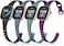 Getino Compatible with Fitbit Versa 3/4 Bands Fitbit Sense 1/2 Bands Women Men, Durable Flexible Silicone Thin Replacement Wristbands Accessories, Slim Band for Versa 3/4 and Sense 1/2, Large Small.