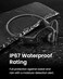 SHOKZ OpenRun Wireless Bone Conduction Headphones, Open-Ear Bluetooth Earphones with Mic, Waterproof Sports Headset with 8H Playtime for Running Workout(Black.