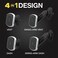 حامل الهاتف المغناطيسي للسيارة Scosche MP2ODVM-XTSP MagicMount Pro2 Dash/Vent/Window 4-in-1 متوافق مع MagSafe، وأجهزة iPhone، وGalaxy، وPixel، وجميع الهواتف الذكية.