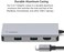 Belkin USB C Hub, 5 in 1 MultiPort Adapter Dock with 4K HDMI, 2 x USB A 3. 1, SD Card Slot and microSD for MacBook Pro, Air, iPad Pro, XPS and More, PVC002.