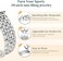 wutwuk Compatible Bling Apple Watch Strap Series 10 9 8 7 6 5 4 3 2 1 46mm 45mm 44mm 42mm 41mm 40mm 38mm,Sparkling Stainless Steel Replacement iWatch Strap pour Apple Watch Series 10 9 8 7 6 5 4 3 2 1
