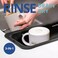 BLUE GINKGO Over the Sink Colander Strainer Basket - Wash Vegetables and Fruits, Drain Cooked Pasta and Dry Dishes - Extendable - New Home Kitchen Essentials (7. 9W x 14-19L x 2. 75H- Black.