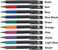 Pilot Japan FYSSHUO Pilot Japan Juice up 04 Retractable Gel Ink Pen 0. 4mm Ultra Fine Point 22 Colors Set (LJP200S4-10C, LJP120S4-6CP, LJP120S4-6CMWith Original Stylus Ballpoint Touch Pen.