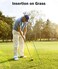 Rhino Valley Golf Alignment Sticks - Collapsible Golf Practice Rods for Aiming, Putting, Full Swing Trainer, Posture Corrector with Clear Tube Case, Golf Training Equipment.