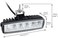 مصابيح ضباب LED زرقاء للقيادة من STDYSUN، مصابيح أمان للرافعات الشوكية، قطعتان، 30 واط، 6 بوصات، مقاومة للماء، مصابيح عمل إضافية، مصابيح قوارب، مصابيح صيد، مناسبة للشاحنات والجرارات وسيارات الجيب والم