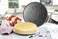 CucinaPro Large 10" Unicorn Pancake Pan - Decorate Pancakes with Set of 6 Edible Food Markers Included with Nonstick Skillet - Fun ArtsCrafts and Cool Magical Breakfast for KidsFamily - Great Gift.