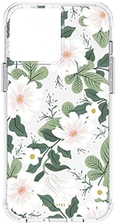 Case-Mate Rifle Paper Co Case for iPhone 13 Pro Max 10 ft Drop Protection Raised Cabochon Accents 6. 7 Inch Willow, RP046558.