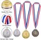 IHPUKIDI 12 Pack Gold Award Medals Olympic Style Metal Winner Medals Gold Prizes for Sports, Competitions, Party, 2 Inches&hellip;.