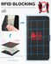 TUCCH Case for iPhone 13 Pro Max Wallet Case, RFID Blocking Card Slot Stand Phone Case with [Shockproof TPU Interior Case], PU Leather Magnetic Flip Cover Compatible with iPhone 13 Pro Max 6. 7", Blac