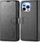 TUCCH Case for iPhone 13 Pro Max Wallet Case, RFID Blocking Card Slot Stand Phone Case with [Shockproof TPU Interior Case], PU Leather Magnetic Flip Cover Compatible with iPhone 13 Pro Max 6. 7", Blac
