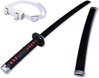 sanshimoxing 31inch Cospaly Sword Anime Replica Sword Suitable for Character Dress up, Anime Lovers Collection Decoration, not Sharp.