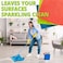 HELOMOR Extra Large Floor Microfiber Cleaning Cloth, 30"x18" Pack of 3, Squeegee Mop, Multi-Purpose Reusable for House Kitchen Car Window Highly Absorbent, Lint Free, Streak Free (Handle NOT Included.