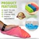 HELOMOR Extra Large Floor Microfiber Cleaning Cloth, 30"x18" Pack of 3, Squeegee Mop, Multi-Purpose Reusable for House Kitchen Car Window Highly Absorbent, Lint Free, Streak Free (Handle NOT Included.