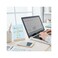 Gersoniel 15 Pieces Inspirational Quote Desk Card with 2 Pieces Wooden Block Desk Stands, Stamped Display Cards Colored Positive Affirmations Card Motivational Display Card for Women Office Desk (Vivi