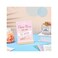Gersoniel 15 Pieces Inspirational Quote Desk Card with 2 Pieces Wooden Block Desk Stands, Stamped Display Cards Colored Positive Affirmations Card Motivational Display Card for Women Office Desk (Vivi