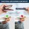 Hawanik Holder for AirTag Wallet Genuine Leahter Slim Minimalist Card Holder Compatible with AirTag Crazy Horse Leather Upgraded Version.
