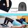 JUMPOW Heel Protectors, Gel Heel Cups, Heel Cushion Support for Plantar Fasciitis, Heel Pain, Achilles Tendinitis, Dry Cracked Heels, Heel Pads for MenWomen, L.