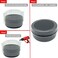 SZCJMYKJ 200Pcs Heat Shrink Wrap Film for 30g/1oz Aluminum Jar Tin, Shrink Seal Bands, Easy to Use, Make Products More Professional (For 30g Aluminum Jar.