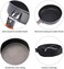 Fire-Maple Nonstick Camping Frying PanDurable Lightweight Camp Cookware for Cooking Egg SteakOmelette Pan Griddle Tableware with Folding HandlePortable Backpacking Skillet 0. 9 Litre.