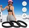 Jovitec 12 Pieces Rubber Bracelets, Solid Color Silicone Wristbands, Multi-Pack Blank Wristbands Bracelets for Events Rubber Bands Party, Silicone Rubber,.