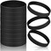 Jovitec 12 Pieces Rubber Bracelets, Solid Color Silicone Wristbands, Multi-Pack Blank Wristbands Bracelets for Events Rubber Bands Party, Silicone Rubber,.