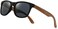 WOODONLY Retro Wood Polarized Sunglasses - Cool Style Matte Finish Frame with Wooden Temple for Men and Women Perfect Gifts.