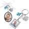 Junkin 2 Pieces Wedding Bouquet Charm Bridal Bouquet Photo Charm Lacy Oval Bridal Charm Memorial Angel Photo Charm You are Always in My Heart Charm for Wedding Bridal Shower Engagement Party Decor.
