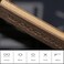 WOODONLY Retro Wood Polarized Sunglasses - Cool Style Matte Finish Frame with Wooden Temple for Men and Women Perfect Gifts.