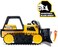 Tonka - Steel Classics Bulldozer, Frustration-Free Packaging (FFP.