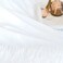 JONIYEAR Extra 2. 8" Long Hair Fluffy Faux Fur Throw Blanket 50" x 60", Luxury Soft Decorative Fuzzy Furry Blanket for Couch, Cozy Plush Shaggy Blankets for Sofa Bed, Cute Lovely Blanket for Pet, Whit