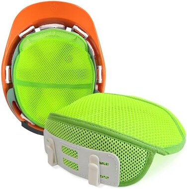 HW GLOBAL 3PCS Hard Hat Liner Sweatband Work Safety Helmet Accessories, Washable Cool Mesh Towel Sweat Absorber Pad for Men Woman, Insert Hardhat Replacement Suspension, Head Comfortable Protection.