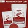 mGanna 100% Natural Moroccan Red Clay Powder for Anti-AgeingSkin firming, Hair Masks, Scrubs, Creams and Soap Making 0. 5 LBS / 227 GMS.
