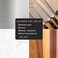 Thirteen Chefs Mineral Oil - 8 oz Food Grade Conditioner for Wood Cutting Board, CountertopButcher Block, Lubricant for Knife or Meat Grinder - Safe USP Finish on Marble, Soapstone.