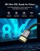 Silkland 8K HDMI ARC/eARC Cable 2. 1 for Soundbar 3. 3ft, 8K@60Hz, 4K@120Hz Ultra High Speed HDMI Cord for Gaming, 48Gbps, HDR10, HDCP 2. 22. 3 Compatible for Vizio Samsung Bose Sound bar, UHD TV,Blu-