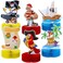 Sumind 6 Pieces Pirate Party Honeycomb Centerpieces Pirate Birthday Decorations Pirate Table Topper Honeycomb Balls Paper Centerpieces Nautical Party Decoration for Pirate Party Table Decoration Suppl